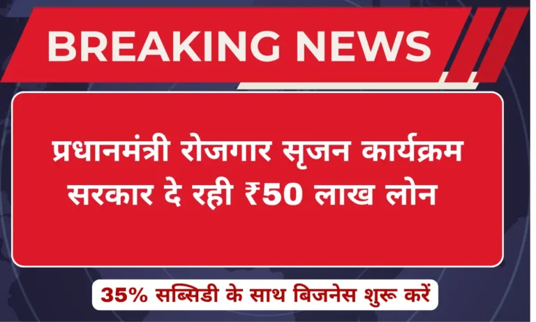 प्रधानमंत्री रोजगार सृजन कार्यक्रम